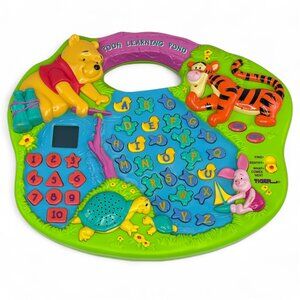 Winnie The Pooh Kids Toy Games Learning Pond Alphabet & Numbers Interactive